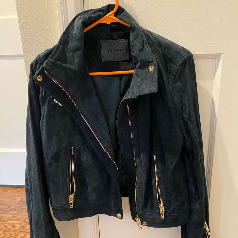Blank NYC Dark Teal Moro Jacket - women’s medium
